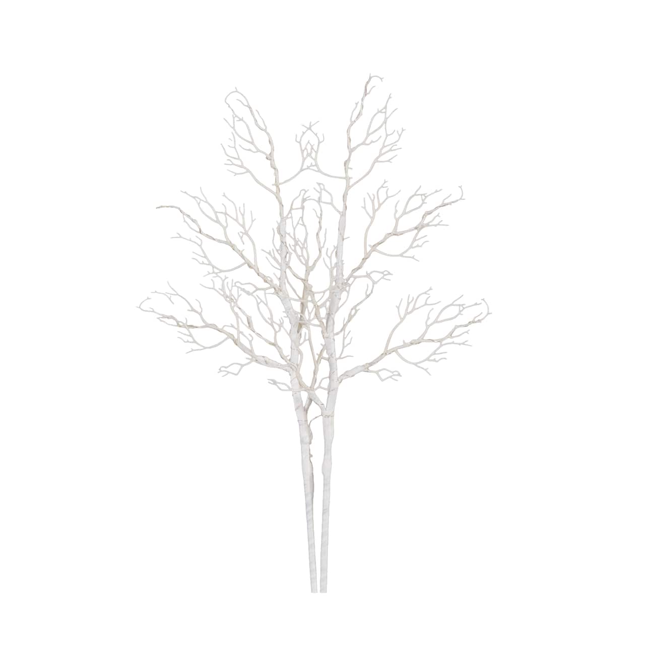 3ft. Artificial White Birch Warm White LED Pre-Lit Branches, 2ct.